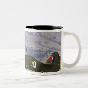 Caneca De Café Em Dois Tons Nova Zelândia, Otago, Wanaka, Warbird Superior a 