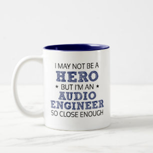 Caneca De Café Em Dois Tons Novidade do Engenheiro de áudio