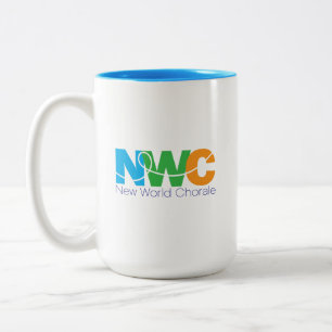 Caneca De Café Em Dois Tons Novo Mundo Chorale Mug de dois tons