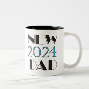 Caneca De Café Em Dois Tons novo papai 2022
