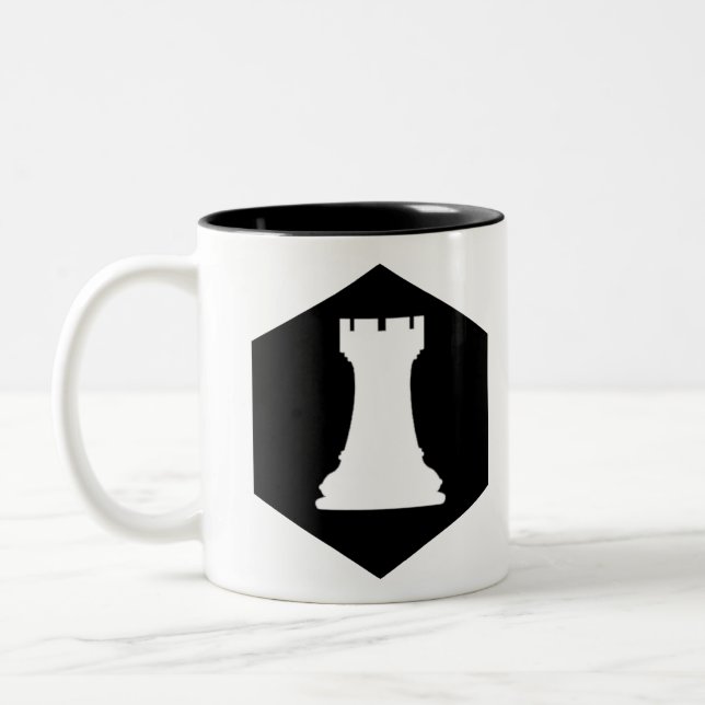 Caneca De Café Em Dois Tons Novo Touro Branco (Esquerda)