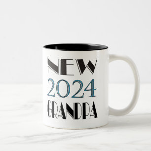 Caneca De Café Em Dois Tons Novo Vovô Mug 2024