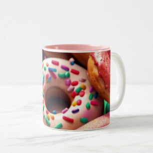 Caneca De Café Em Dois Tons Noz Doce: