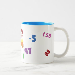 Caneca De Café Em Dois Tons Numerwang Mug