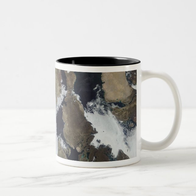 Caneca De Café Em Dois Tons Nunavut, Canadá (Direita)