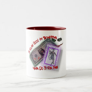 Caneca De Café Em Dois Tons Nunca faça-o para livre!