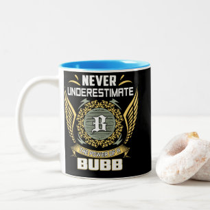 Caneca De Café Em Dois Tons Nunca Subestime O Poder De Um Bubb