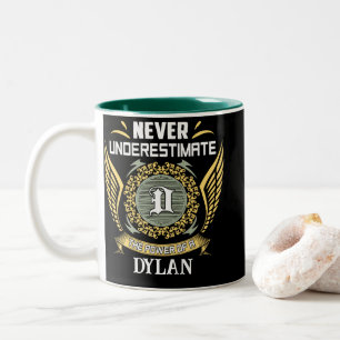Caneca De Café Em Dois Tons Nunca Subestime O Poder De Um Dylan