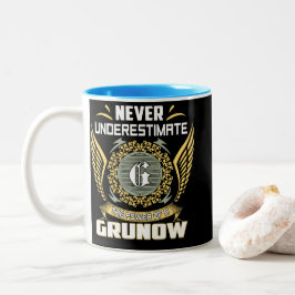 Caneca De Café Em Dois Tons Nunca Subestime O Poder De Um Grunow