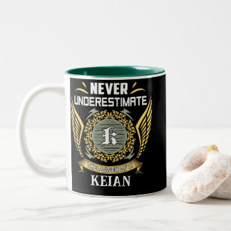 Caneca De Café Em Dois Tons Nunca Subestime O Poder De Um Keian
