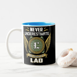 Caneca De Café Em Dois Tons Nunca Subestime O Poder De Um Lao