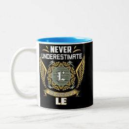 Caneca De Café Em Dois Tons Nunca Subestime O Poder De Um Le
