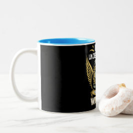 Caneca De Café Em Dois Tons Nunca Subestime O Poder De Um Tecelão