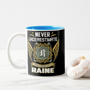 Caneca De Café Em Dois Tons Nunca Subestime O Poder De Uma Raine