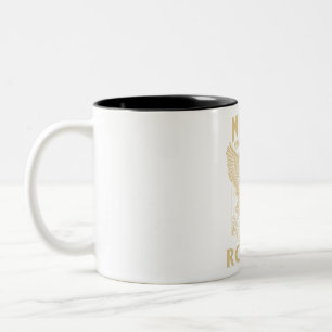 Caneca De Café Em Dois Tons Nunca Subestime O Poder Dos Rogers