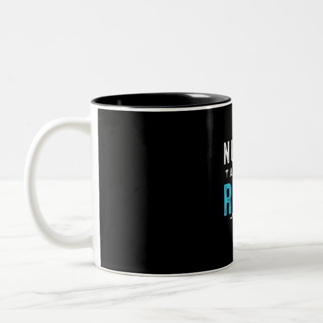 Caneca De Café Em Dois Tons Nurse Gift | Nurses Are Always Rock (Esquerda)
