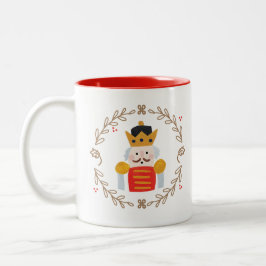 Caneca De Café Em Dois Tons Nutcracker