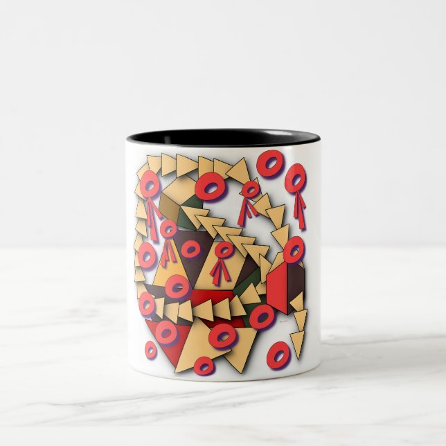 CANECA DE CAFÉ EM DOIS TONS O (Centro)