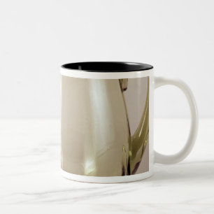 Caneca De Café Em Dois Tons O ácido gravou o vaso por James Powell e filhos