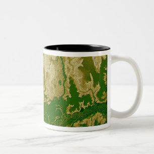 Caneca De Café Em Dois Tons O Amazon boliviano