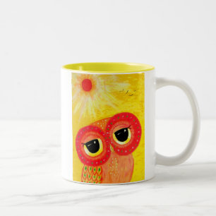 Caneca De Café Em Dois Tons O amor é como The Sun