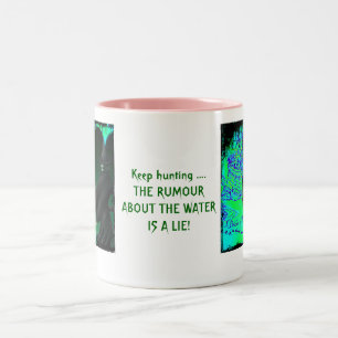 Caneca De Café Em Dois Tons O boato mau