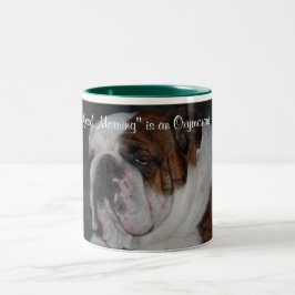 Caneca De Café Em Dois Tons O "bom dia" é um oxímoro!