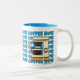 Caneca De Café Em Dois Tons O café agride agora