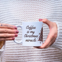O café é o Natal da minha citação de Natal