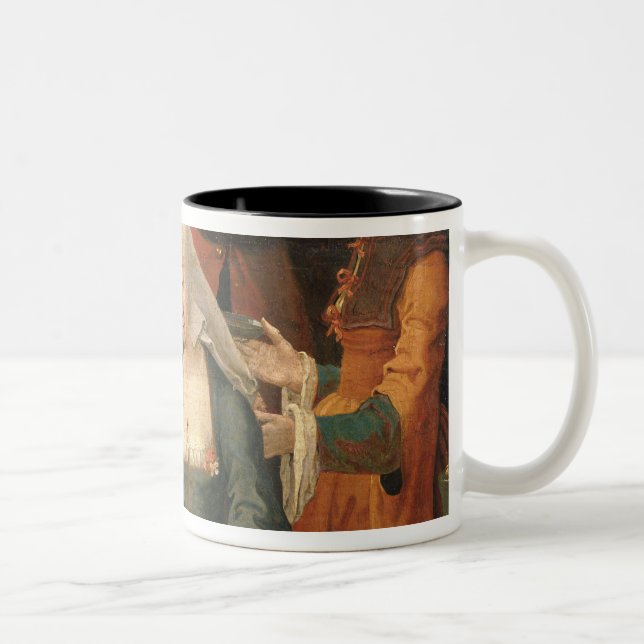 Caneca De Café Em Dois Tons O caixa de fortuna (Direita)