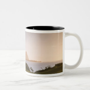 Caneca De Café Em Dois Tons O campo de golfe Makai em Princeville