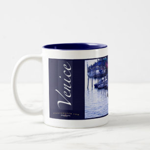 Caneca De Café Em Dois Tons O canal grande
