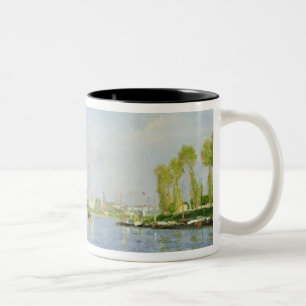 Caneca De Café Em Dois Tons O canal Santo-Denis