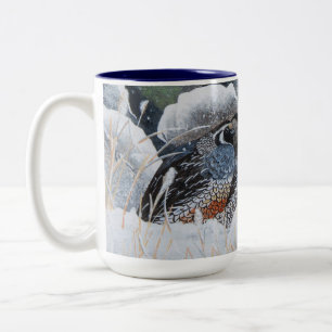 Caneca De Café Em Dois Tons O casal acolhedor