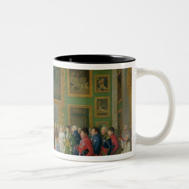 Caneca De Café Em Dois Tons O casamento de Eugene de Beauharnais (Direita)