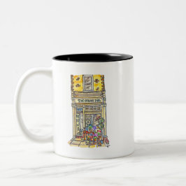 Caneca De Café Em Dois Tons O Cerrador Verde Molhado