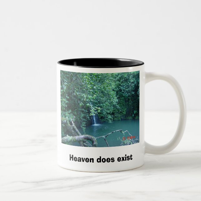 Caneca De Café Em Dois Tons O céu existe (Direita)