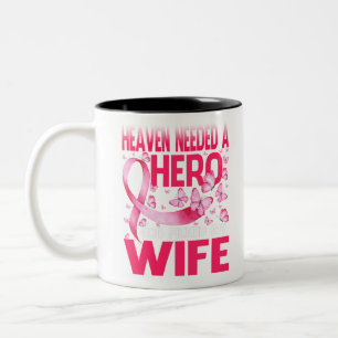 Caneca De Café Em Dois Tons O Céu Precisava De Um Herói Que Deus Escolhesse