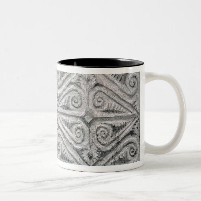 Caneca De Café Em Dois Tons O chancel da basílica de Santo-Denis (Direita)