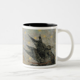 Caneca De Café Em Dois Tons O Chariot de Mercury, detalhe da abóbada