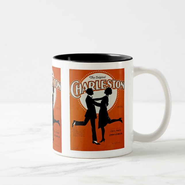 Caneca De Café Em Dois Tons O Charleston Original (Direita)