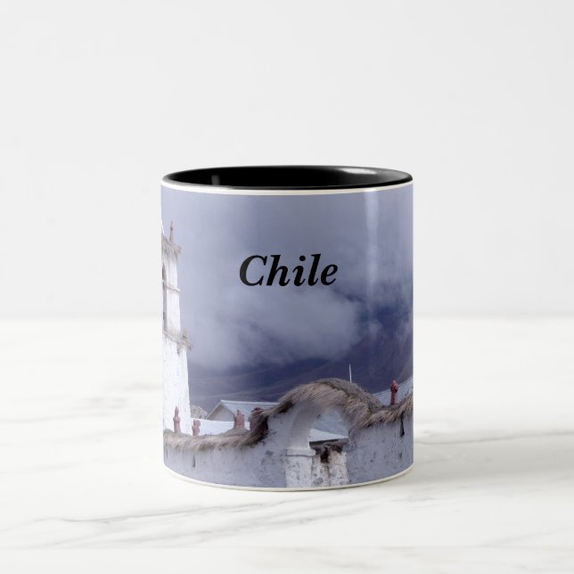 Caneca De Café Em Dois Tons O Chile (Centro)