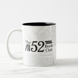 Caneca De Café Em Dois Tons O Clube dos 52 Livros