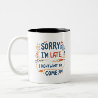 Caneca De Café Em Dois Tons O Clube "Não Quis" - Honestidade Maravilhosa