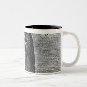 Caneca De Café Em Dois Tons O cometa, Ah! senhora Chaffarou do pauv das mães