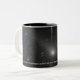 Caneca De Café Em Dois Tons O cometa C/2015 V2 (Johnson) 2017-05 - 23