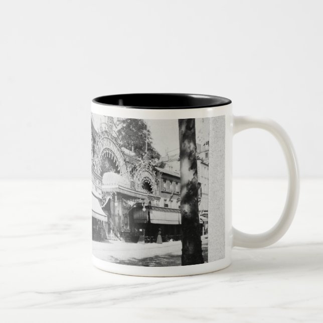 Caneca De Café Em Dois Tons O concerto de Trianon em Paris (Direita)