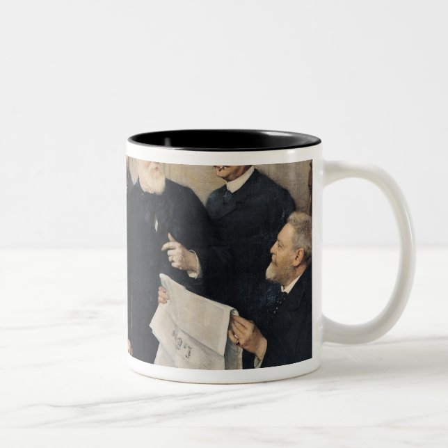 Caneca De Café Em Dois Tons O conselho de administração (Direita)