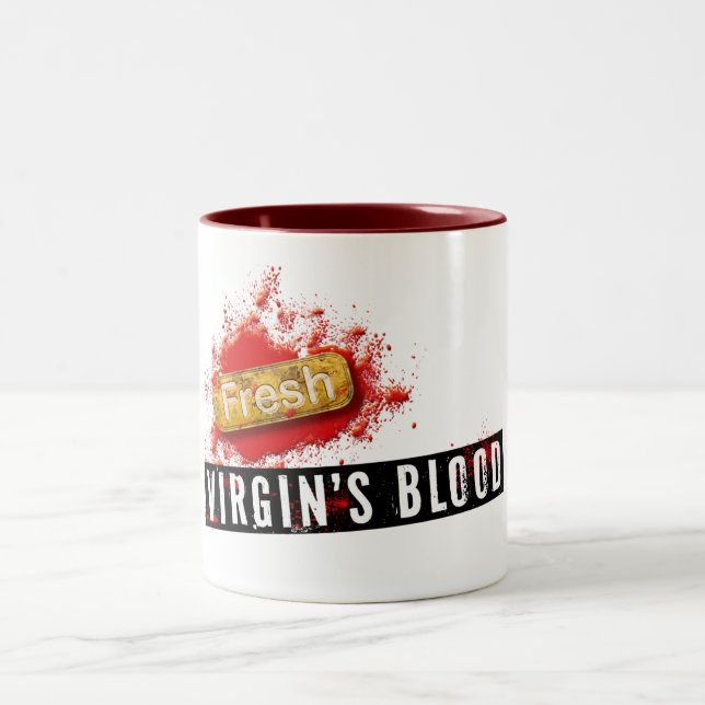 Caneca De Café Em Dois Tons O copo de Dracula (Centro)