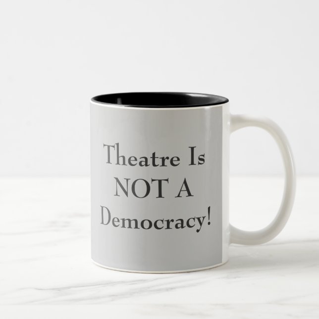 Caneca De Café Em Dois Tons O Copo do diretor (Direita)